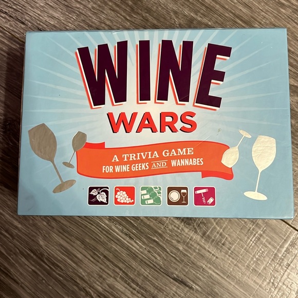 Wine Wars A Trivia Game For Wine Geeks and Wannabes - Picture 1 of 15